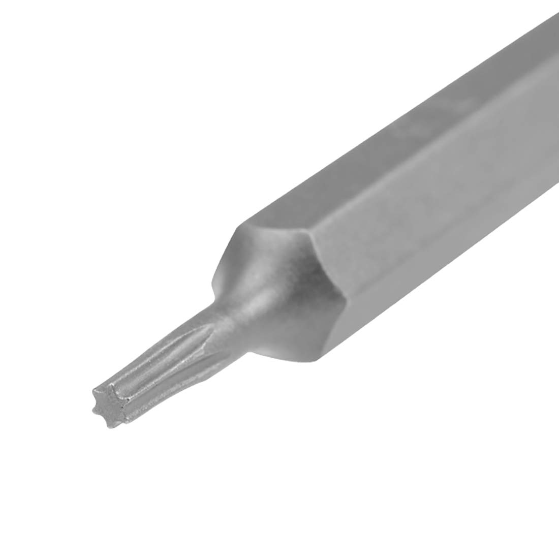QUARKZMAN Schroevendraaierbits met platte kop, S2 met magnetische sleufschroevendraaier, bits SL5.0 met 1/4 inch zeskantschacht 5 mm