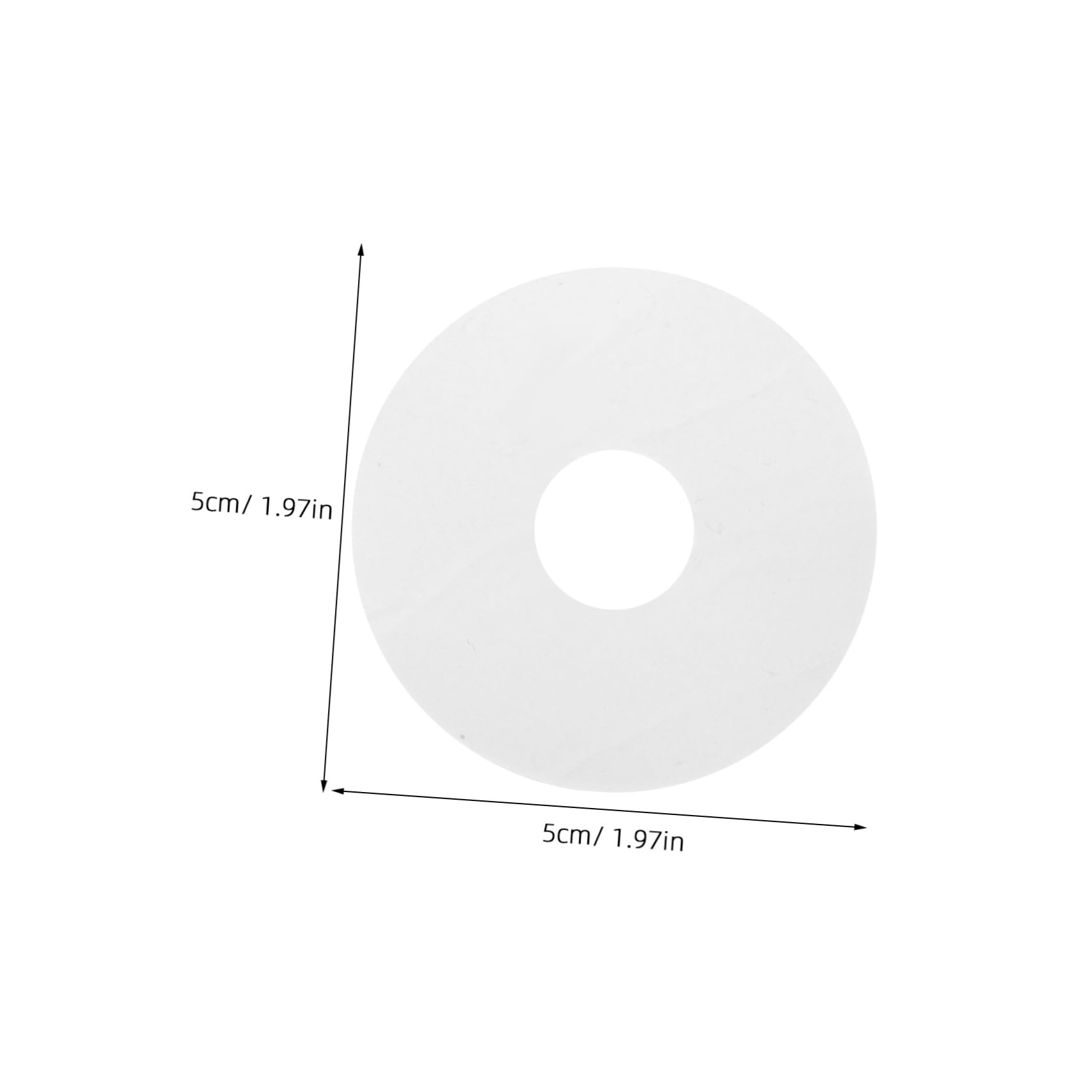 Mikikit Watch Repair Double-Sided Tape 180pcs Round Eva Soft Protective No Tools Longevity for Clocks