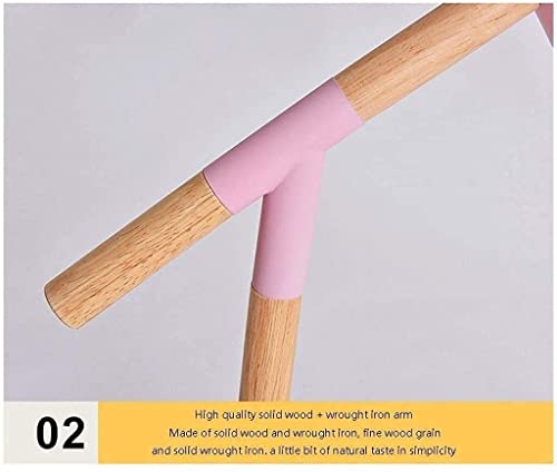 Lampe de bureau moderne en bois noble et métal jaune E27 - 7