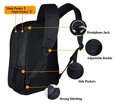 Anime Angels of Death Backpack Daypack Student Bag School Bag Bookbag Shoulder Bag4