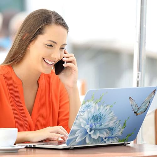 Image of Galaxsia Butterfly D20 Full Body Vinyl Laptop Skin /Sticker /Cover Upto 15.6 Inches Laptops Laminated-Removable-HD Quality Compatible for Hp-Dell-Sony-Lenovo-Asus etc.(15x10 Inches)