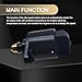 Yumfugu 1 PC Car Idle Speed Control Valve, Throttle Stepper Motor for Stable Engine Operation, Replacement #90380 10526 90325864 Accessories, Compatible with King Kong Idle Motor Idle Speed (Black)