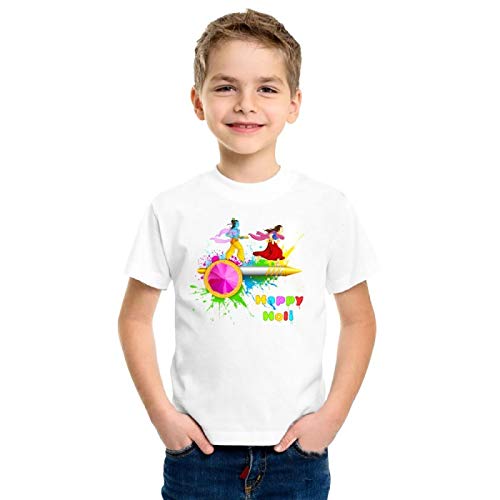 Image of Print Boy's Slim Fit T-Shirt