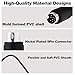 YARCHONN S-Video Cable Mini Din 9 Pin SVideo Extension Cable 9 Pin Mini Din SVHS Lead Cord Male to Male Connector for HDTV VCR DVD Projector Camera Camcorders -2M