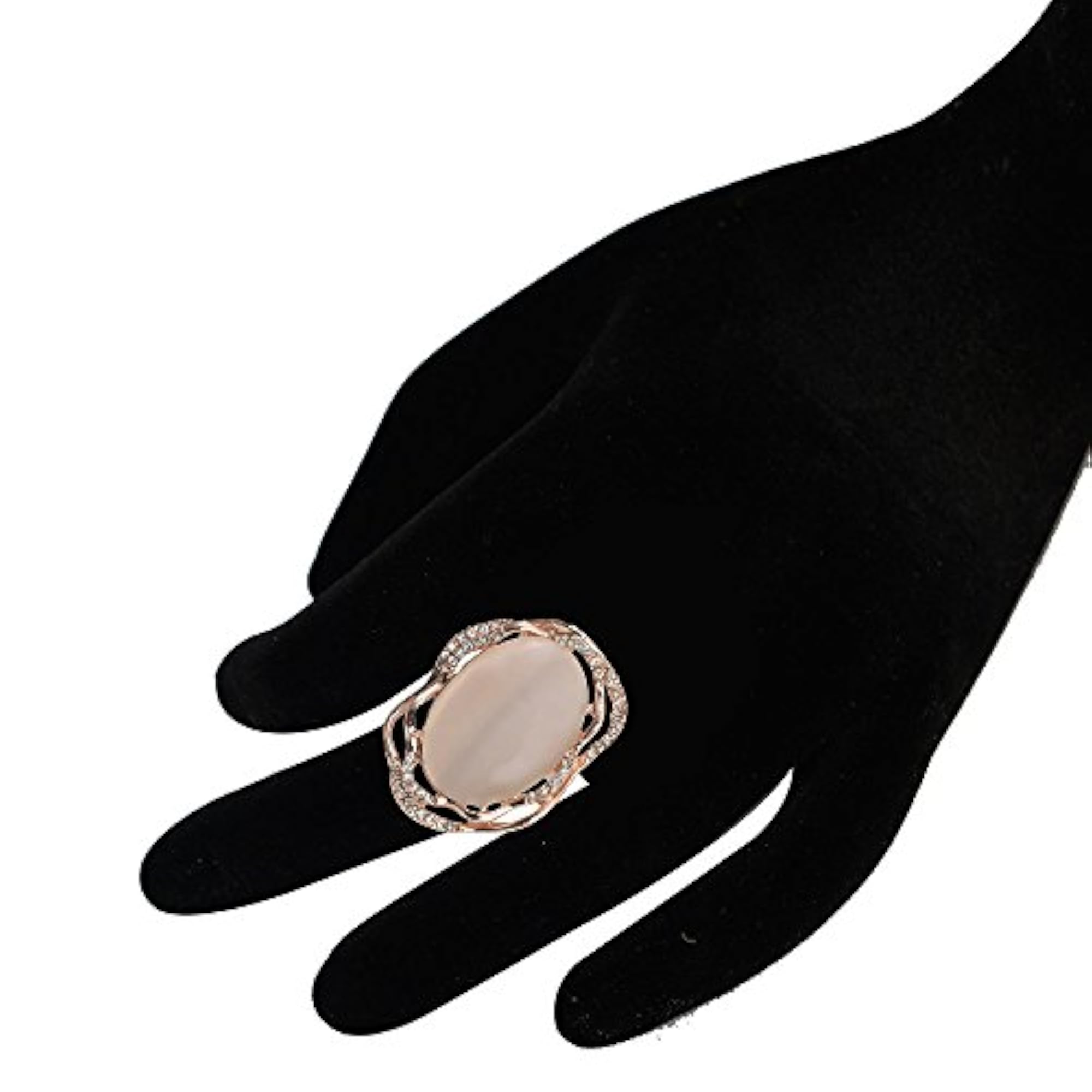 Adjustable Rings Set of 3, Multicolor Boho Style Finger Rings