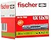 Fischer 077892 12 x 70 mm UX Universal Plug - Zinc (20-Piece)