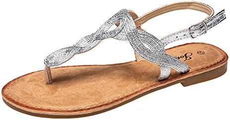 JOMIX Vrouwen Zomerslippers met Verstelbare Gesp Antislip Dames Douche Slippers EVA Sandalen voor Strand Zee Zwembad, SD2002, Blauw, 41 EU