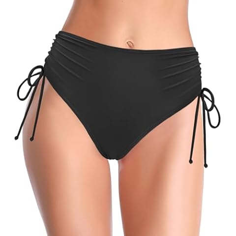 Bas de Bikini SHEKINI Vintage Taille Haute Cover