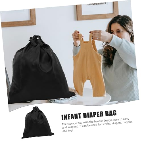 Bolsa portátil para pañales ligera con asas miniatura 4