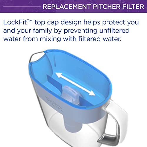 Pur Water Pitcher Replacement Filter (Pack Of 4), Blue – Compatible With All Pur Pitcher And Dispenser Filtration Systems, Ppf900Z #TOP3