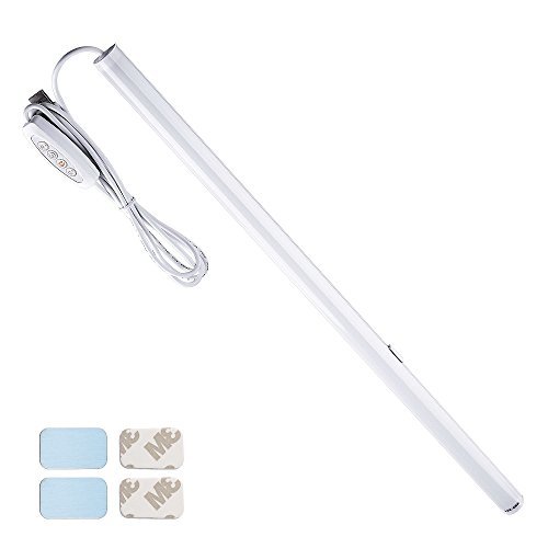 LUMEN Led Strip Reading Light USB Desk Lamp Under Cabinet Lighting 12Inch for Work Table/Bedroom/Piano/Laptop/Keyboard Dimmable Warm/Cool White Natural Light in One Lamp