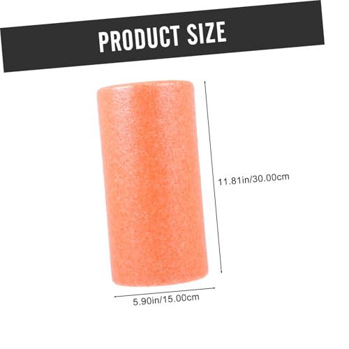 Rodillo de espuma Uonlytech para masaje y relajación muscular con material EPP color naranja 30x15cm para ejercicio y yoga miniatura 2