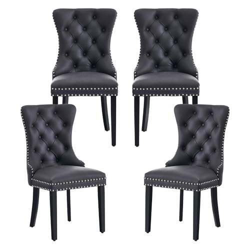 Kiztir Wingback Dining Chair Set