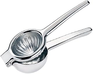 moHA 31207 Limone Lemon Squeezer, Stainless Steel, Silver