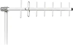 Antena Celular 800Mhz 14Dbi, Aquario, CF-814, Cinza Claro, Pequeno