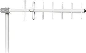Antena Celular 800Mhz 14Dbi, Aquario, CF-814, Cinza Claro, Pequeno