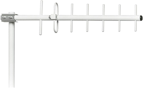 Antena Celular 800Mhz 14Dbi, Aquario, CF-814, Cinza Claro, Pequeno