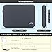 AIPIE Chromebook Case 11.6 12 Inch Laptop Sleeve Shockproof Tablet PC Bag Compatable with Acer, Dell, ASUS, HP, Lenovo IdeaPad, Samsung Galaxy, Microsoft Surface Pro 9 Women Man Gray 11.6 Inch