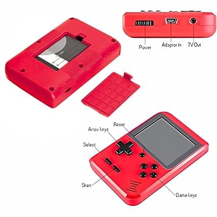 Image of NextTech Console with Retro Built-in Games | Portable Handheld Video Game for Kids and Adults (400 Classic Games Handheld Console)