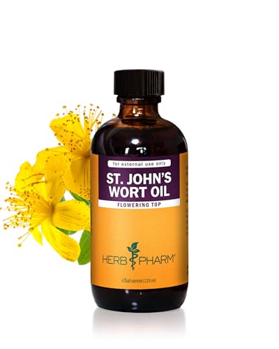 Herb Pharm St. Johns Wort Topical Oil 4 Ounce (OILSJW04)