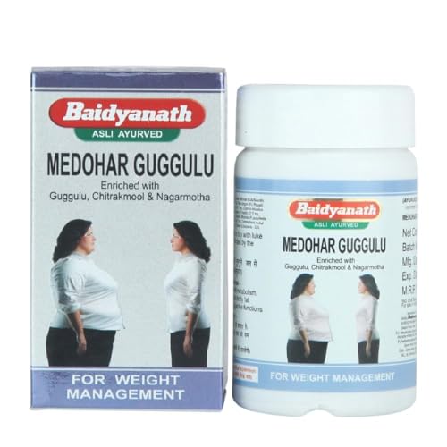 Baidyanath Asli Ayurved Medohar Guggulu - 120 Tab (Pack van 3)