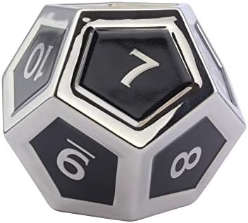 Paladone PP6640DD Dungeons and Dragons D12 Dice Shaped Mug, Silver
