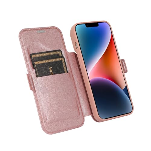 Étui à rabat iPhone 14 Pro Max avec cache caméra coulissant