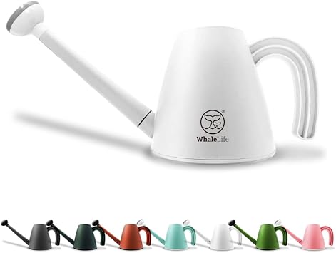 Indoor House Plant Watering Can Small Long Spout Water Pot 2L-67oz Blue