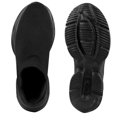 Image of Kraasa High Tops Walking Shoes for Men | Gym Shoes | Lightweight Shoes for Men