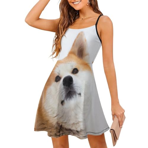Robe Shiba Inu pour vos journées farniente et sorties à la plage