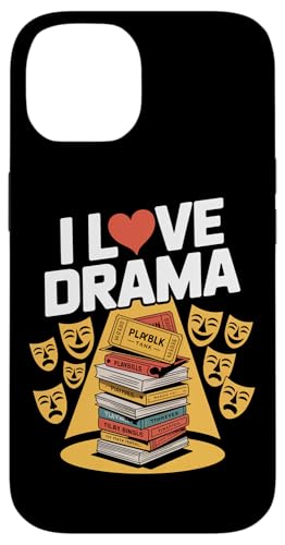 I Love Drama Theatrical Playbill Mask Case