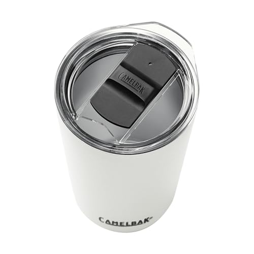 Image of CamelBak Horizon 16oz Tumbler - Insulated Stainless Steel - Tri-Mode Lid - White