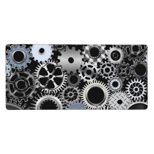 Tapis de souris grand format 40 x 90 cm pour éviter les glissements du clavier sur le bureau