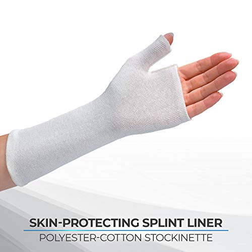 Rolyan Thumb Spica Stockinette, Stockinette Tubing, Cotton Stockinette for Pre-Wrap Use, Cotton Wrist