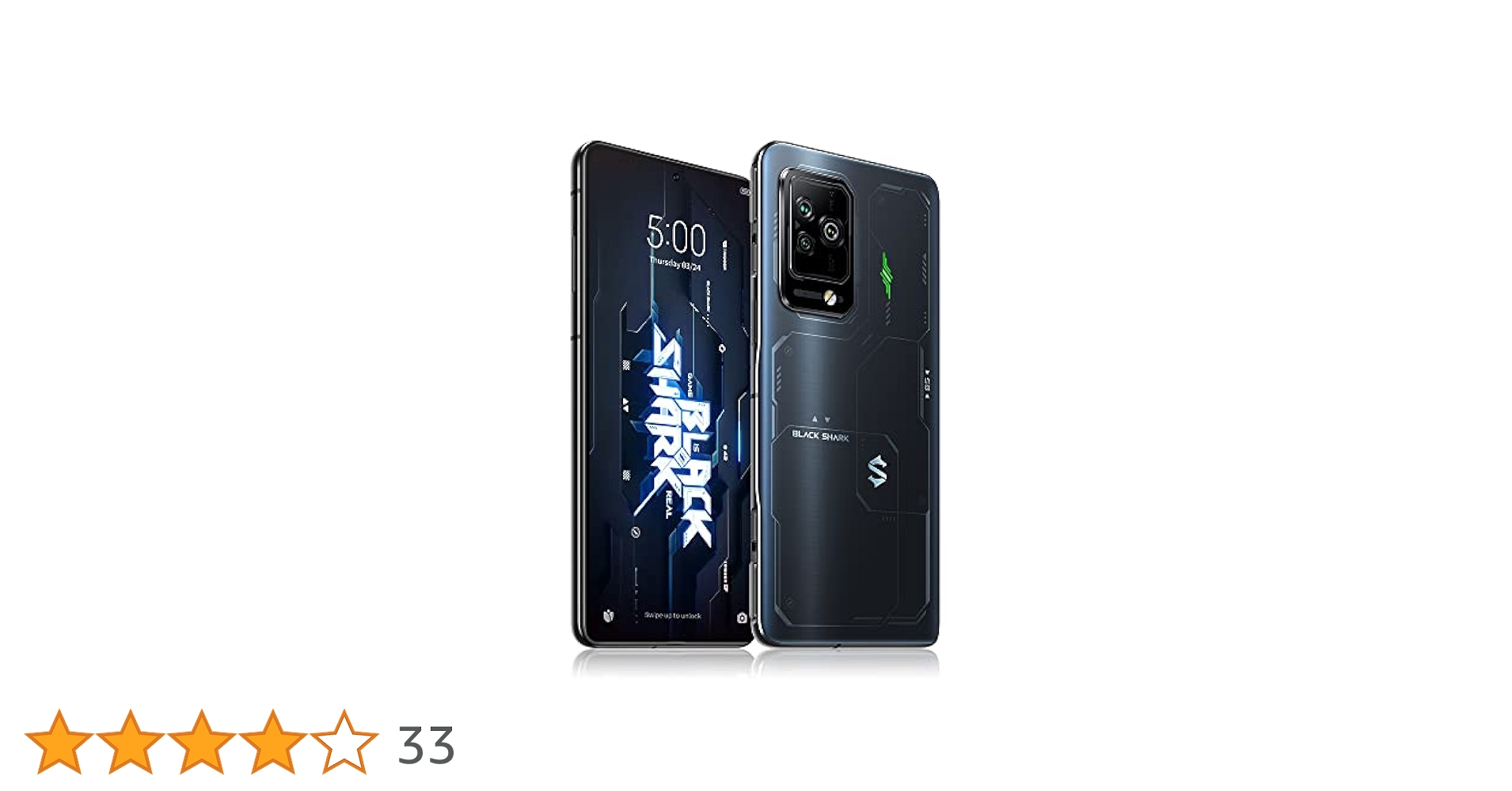 Black Shark 5 Pro 海外版 8GB/128GB Black Shark 5 Pro, 5 RS and 5 launched with 6.67-inch FHD+