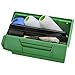 Akro-Mils 40230 Plastic Length Dividers for AkroBins Stackable Storage Bins Models 30230, 30235, 30255, Custom Storage Inserts for Tools, Crafts & Supplies, 6-Pack, Black