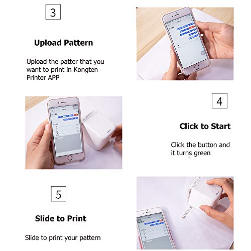EMGOD Mini Stampante Portatile, Provvisorio del