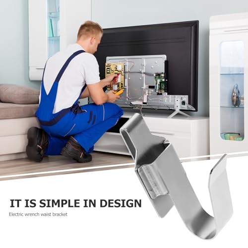 Portaherramientas clip de acero inoxidable resistente y no deformable 8