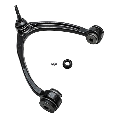 Image of Detroit Axle - 2 Front Upper Control Arms for 2007-2016 Chevrolet Silverado | 1500 GMC Sierra 1500, Yukon XL 1500 Tahoe Cadillac Escalade EXT ESV Upper Control Arms w /Ball Joints Assembly Replacement