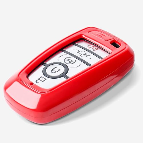 Coque de clé rouge Ford Savadicar évitez les rayures sur votre clé