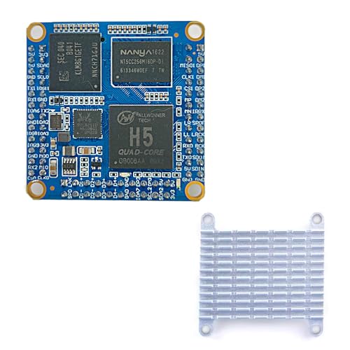 FriendlyELEC NanoPi NEO Core2 H5 Quad A53 �R�A�{�[�h 512MB Ram 8GB eMMc (1PCS Core2-H5 + �q�[�g�V���N)