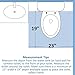 FSA/HSA Eligible Toilet Safety Rails, Vaunn Deluxe Adjustable and Foldable Toilet Safety Frame, Bathroom Handrail Assist Grab Bar Handle