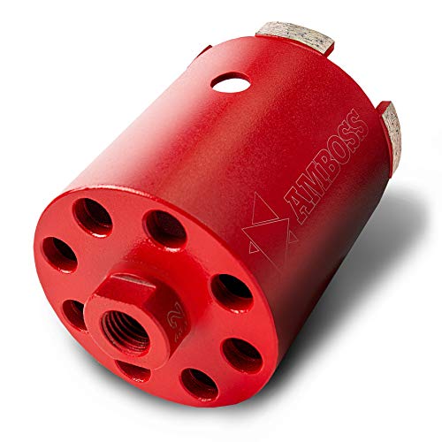 Diamant Dosensenker Ø 82 mm / M16 / DEX System / 90mm Nutzlänge - Amboss Red Force Premium für Mauerwerk, Ziegel, Putz, abrasive Materialien Cover