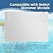 TonGass Exact Replacement for Hayward Skimmer SPX1082K, Skimmers Weir Gate for Swimming Pool Skimmer Flapper Door Compatible with SP1082, SP1083, SP1084, SP1085, SP1086 Automatic Skimmers - White