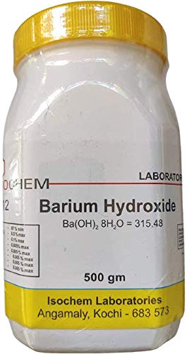 ISOCHEM Barium Hydroxide (500GM) Assay 97% Min (B08SKWPQSN) Amazon Price History, Amazon Price Tracker