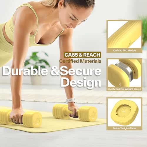 Set of 2 Adjustable Dumbbells 50lbs