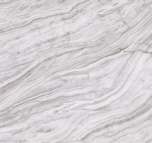 Rasch Tapete 364514 - Fototapete auf Vlies mit Stein Marmor Optik in Grau und Weiß aus der Kollektion Factory V - 3,00 m x 3,18 m (LxB)