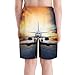 Ncpkcb Airplane Print Pattern Teens Beach Shorts Running Workout Sports Shorts Summer Casual Shorts for Boys, X-Large, Fashion