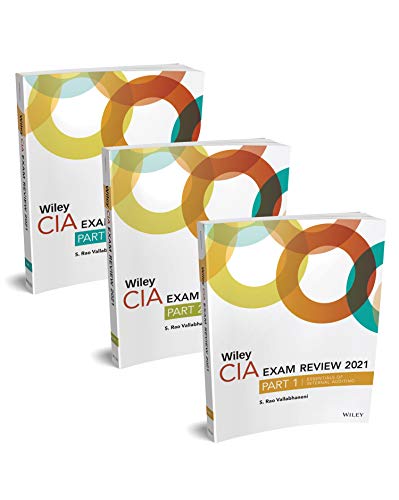 Wiley CIA Exam Review 2021: Complete Set (Wiley CIA Exam Review Series)