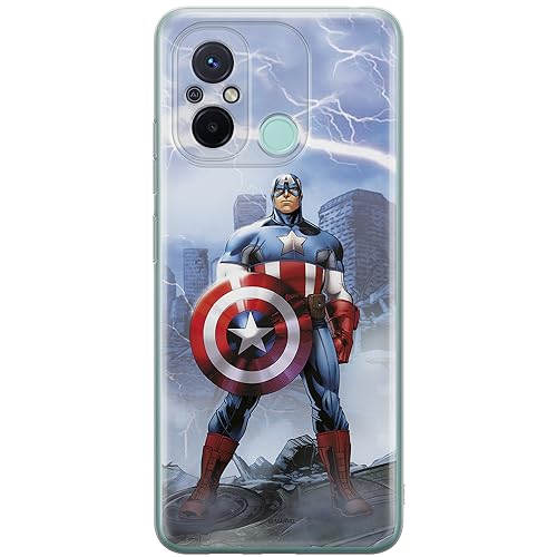 Funda Redmi 12C Marvel para evitar roturas por caídas accidentales
